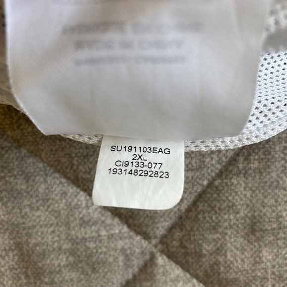 Nike Air Jordan Jumpman Shorts Mens 2XL Gray Black Cement 10” Baggy Nylon - Picture 11 of 11